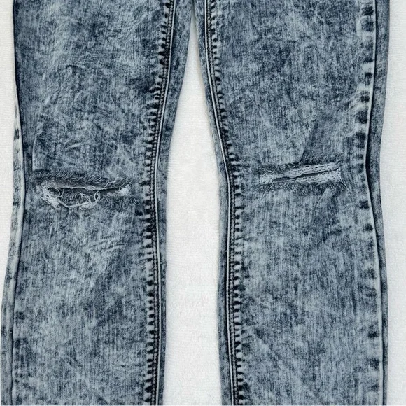Pistola Acid Wash Skinny Jeans High Rise Distressed Size 26 - Picture 11 of 14